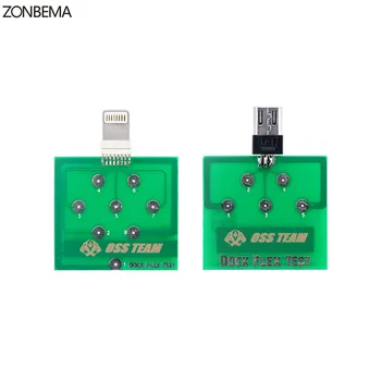 

ZONBEMA 100pcs/lot Professional Charging Dock Flex Test Repair Tools For iPhone 8 8P X 7 6 6S Plus For Micro Android Testing