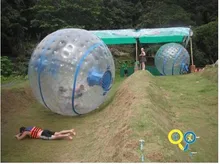 free shipping PVC/TPU walking roller ball inflatable walking ball