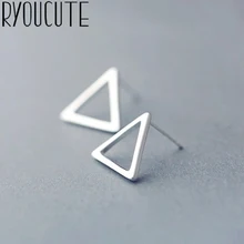 Bijoux богемные серьги треугольные женские серьги из стерлингового серебра 925 пробы для женщин ювелирные украшения для свадьбы Pendientes