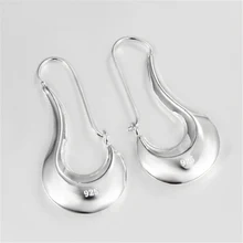  High Quality 925 Sterling Silver Earrings European Style Fish Hooks Earrings Ear Plating Jewelry Wholesale