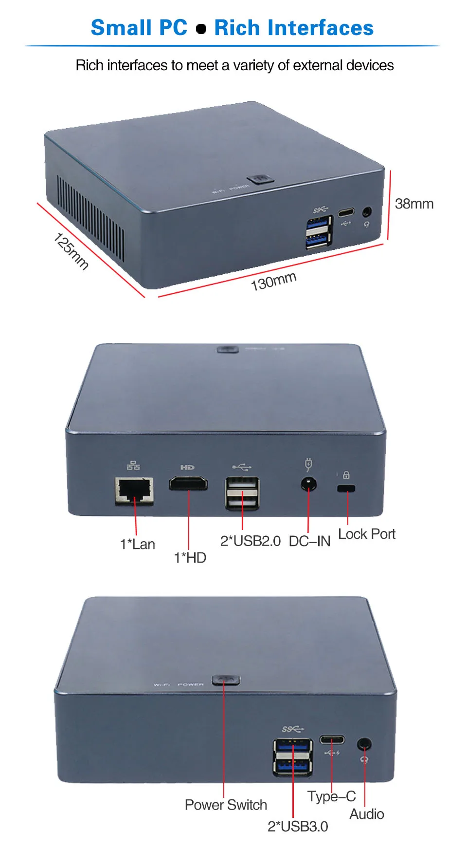 Mini PC 4K 19