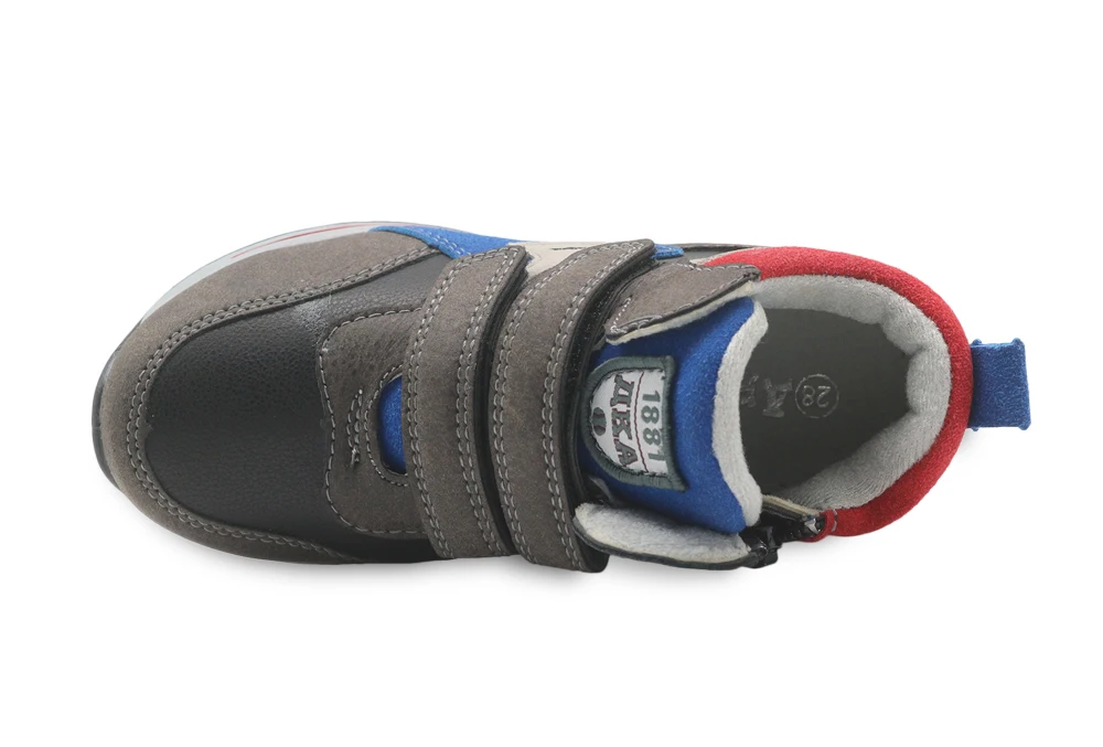 Apakowa/весенне-Осенняя обувь для мальчиков; детская обувь из искусственной кожи для мальчиков; новые кроссовки на плоской подошве с заплатками для маленьких детей; европейские размеры 27-32