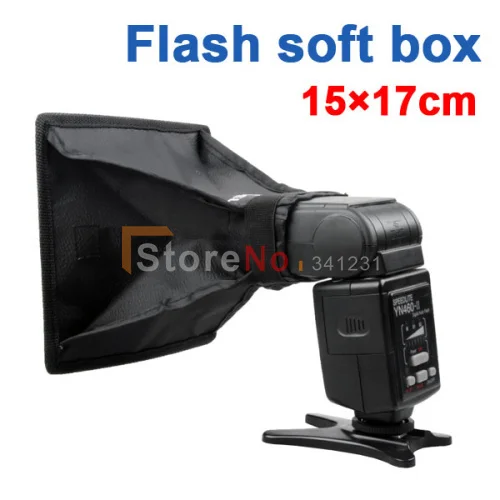 Высокое качество! 15 см* 17 см 15*17 внешний рассеиватель flash soфтbox для 580ex 430ex 380ex s600 sb800 sb900 с номером отслеживания