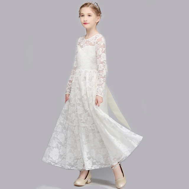 jurken voor bruiloft wit meisje kant jurk lange meisje prinses bruiloft jurken wit jurken voor bruiloft wit meisje kant jurk lange meisje prinses bruiloft jurken wit
