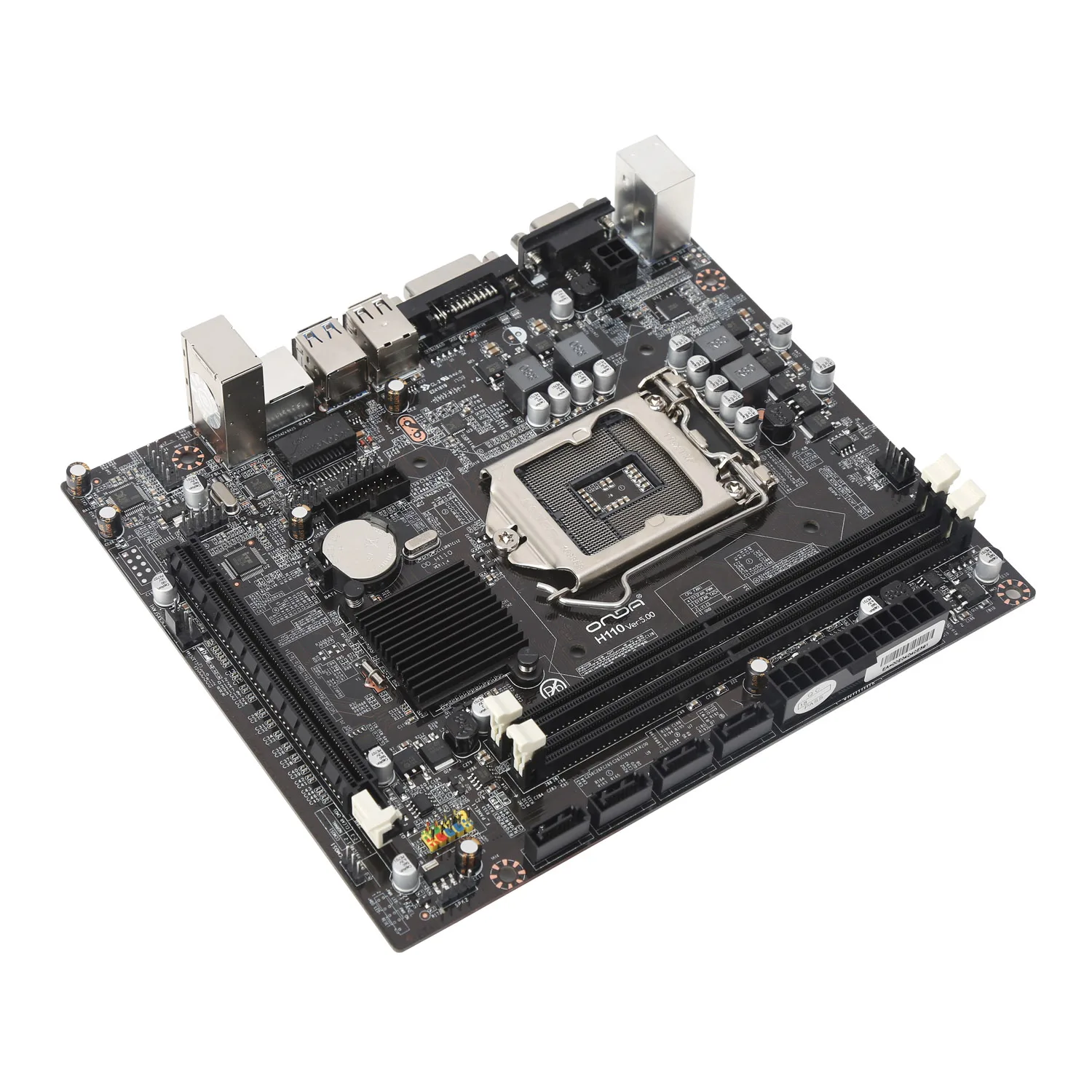 

H110C all solid version H110 motherboard LGA1151 DDR4 VGA + DVI