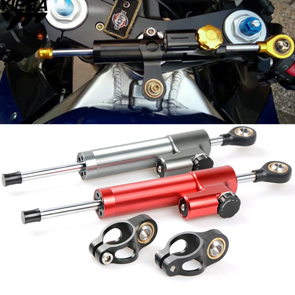 Motorcycles Adjustable Steering Stabilizer Damper for kawasaki VERSYS