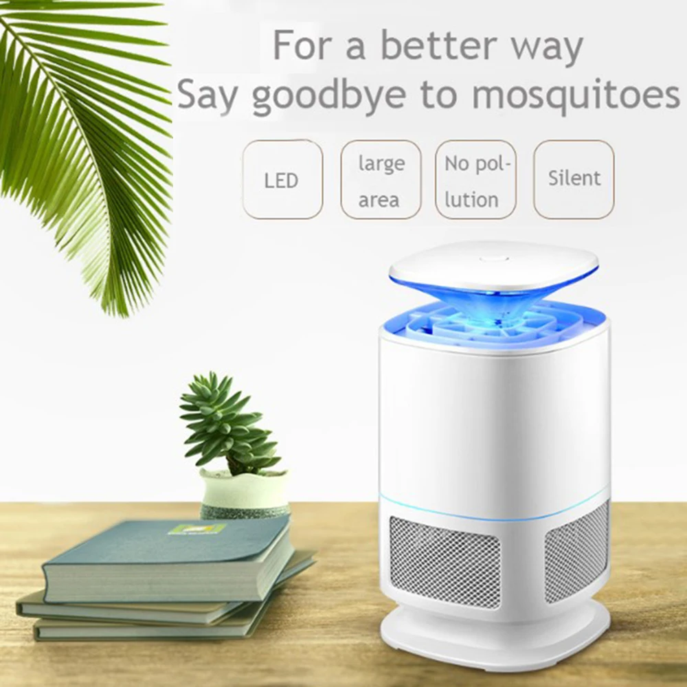 

New Electric Mosquito Killer Lamp USB LED Pest Control Killer Trap Anti Fly Repeller Bug Insect Repellent Light Drop Shipping