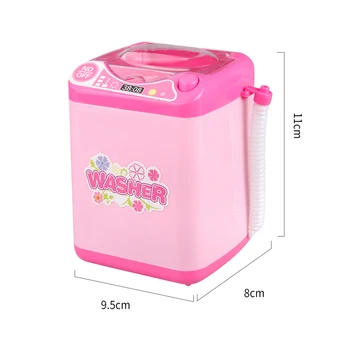 

Kids Children Mini Washing Machine Toy Baby Pretend Play Toy Pink Simulation Electrical Small Appliance Toy Kids Toys