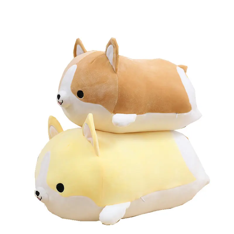 Super soft plush cartoon Dog Pillow Stuffed cute animal cushion For her toys for