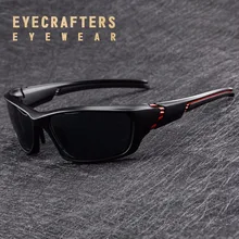 Eyecrafters Moda Diseñador de la Marca gafas de Sol Polarizadas Para Hombre Hombre Gafas de Sol de Viaje Fresco Gafas Gafas De Sol Oculos UV400