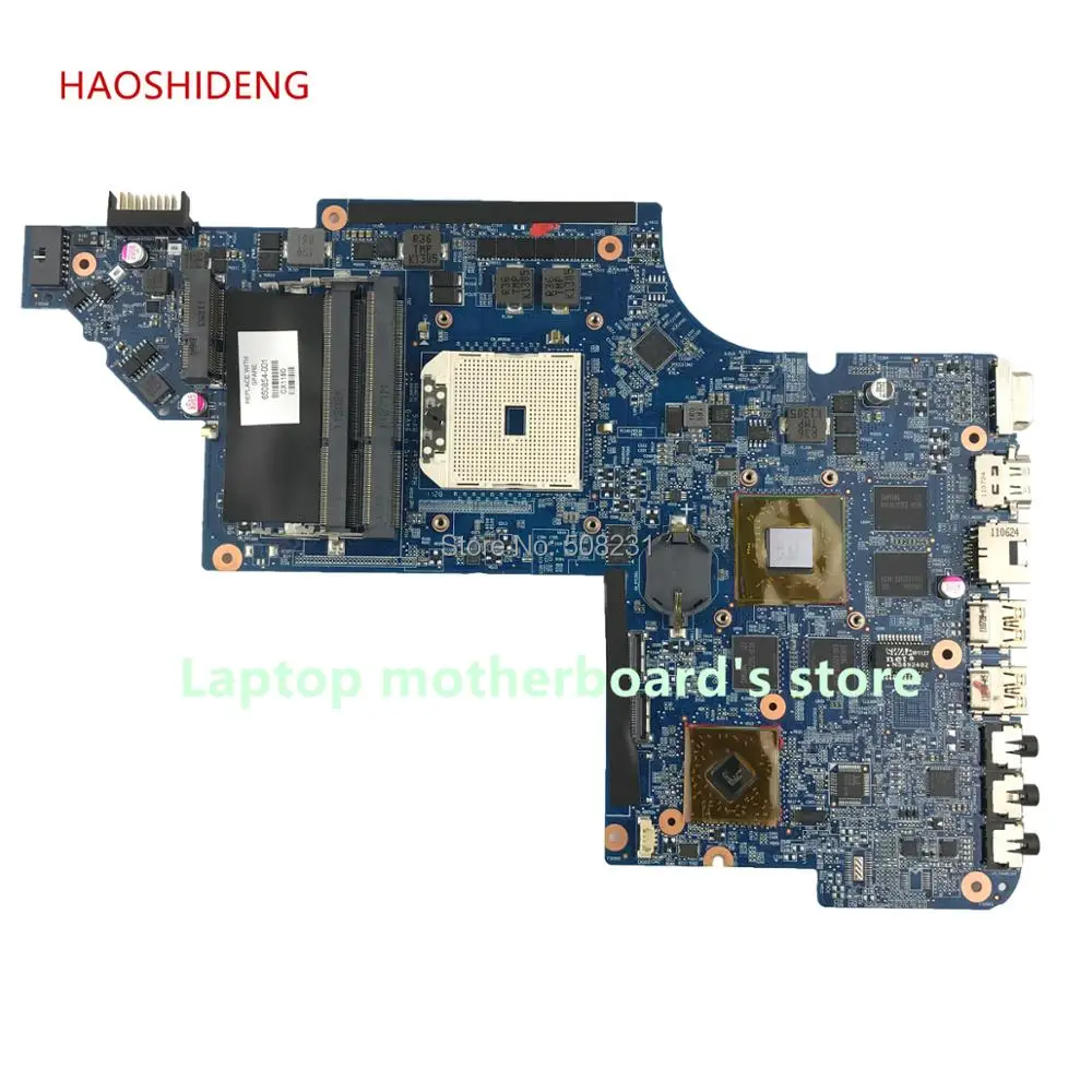 

JU PIN YUAN 650854-001 mainboard for HP PAVILION DV6-6100AX DV6Z-6100 laptop motherboard with HD6750/1G fully Tested