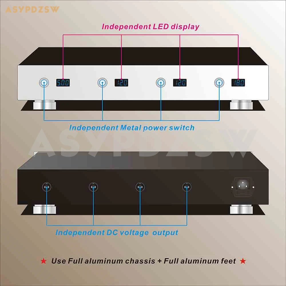 HIFI LPS-FB-4 Way Fully discrete MOS Low Noise