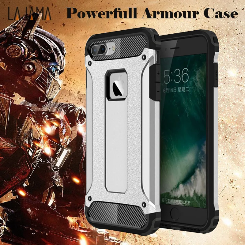 360 градусов сильная защита Armour телефонные чехлы Чехол для iPhone 6 6S plus