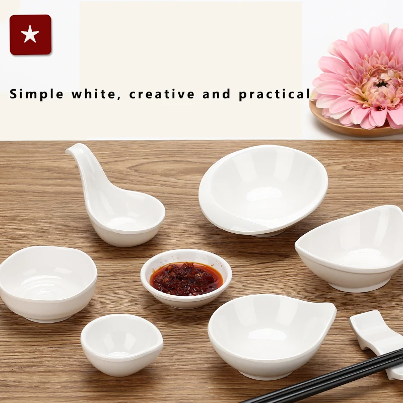 A5 melamine plastic Weidie Hot pot dish Imitation Ceramic tableware
