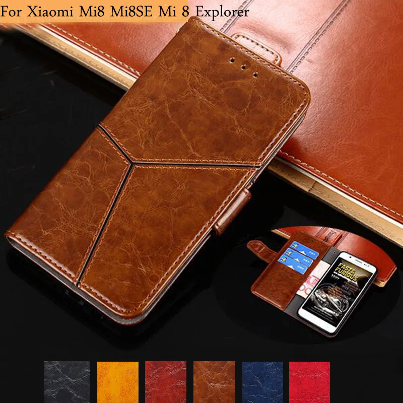 

YeLun for Xiaomi Mi 8 Mi8 Mi 8 Case Luxury Leather Case for Xiaomi Mi 8 SE Mi8 SE Wallet Cover Book Style Protection Back Cover