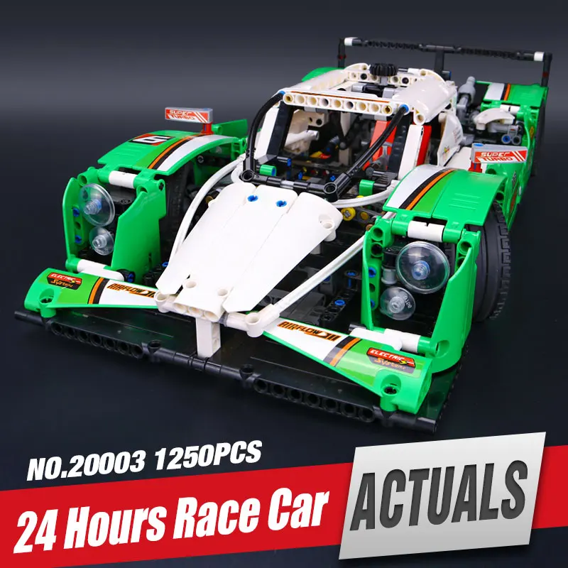 

LEPIN 20003 The 24 hours Race Car Building Assembled Blocks Bricks Enlighten Toys Compatible Technic Series Legoinglys 42039