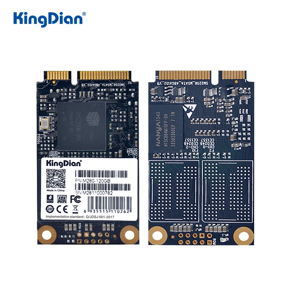 KingDian SSD msata 120gb 240gb 480gb SSD SATA Hard Drive msata Disk Internal Solid State Drives 1