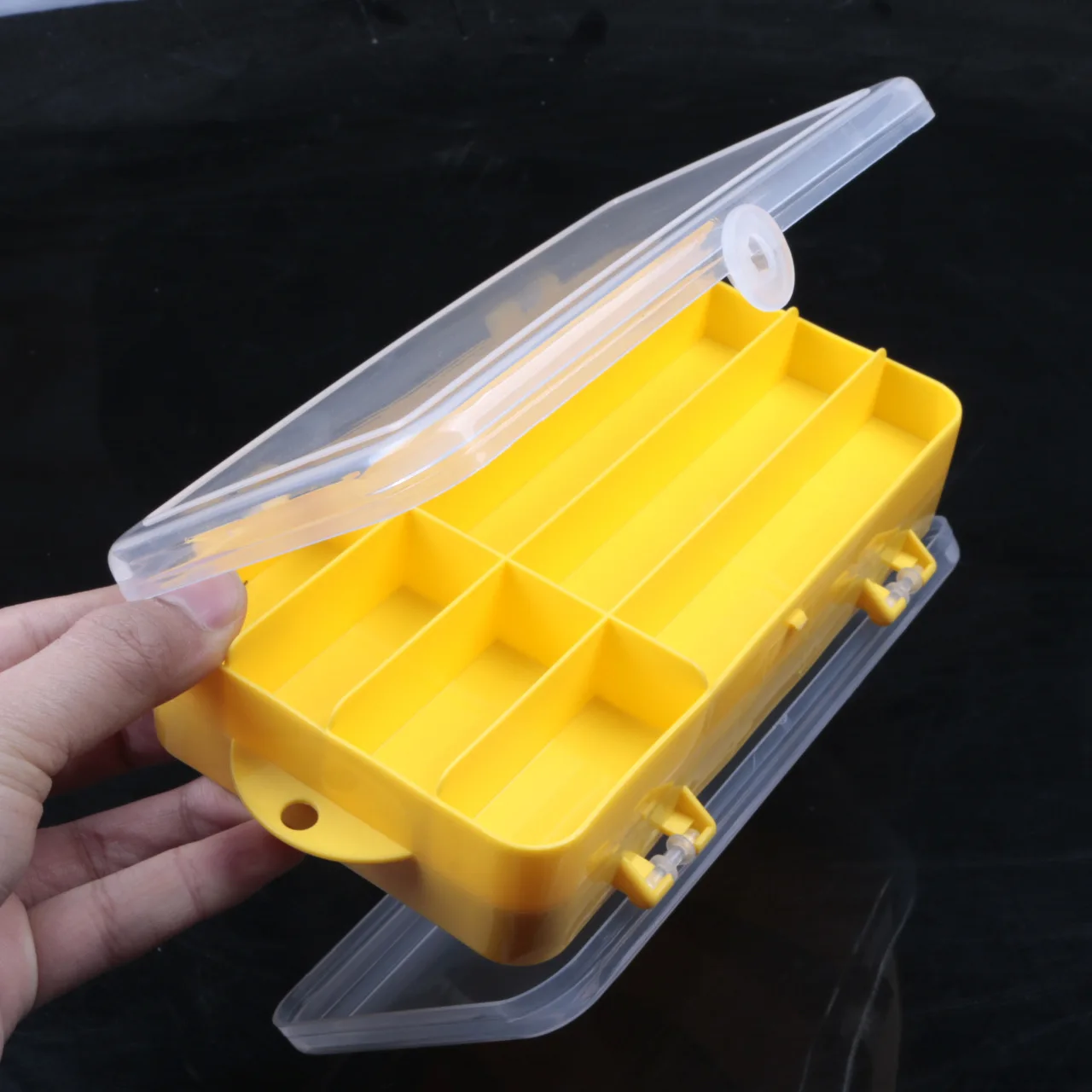 Fishing Lure Box Double Sided Tackle Box Multifunctional Fishing Box Accessories Box Minnows Bait Fishing Tackle Container