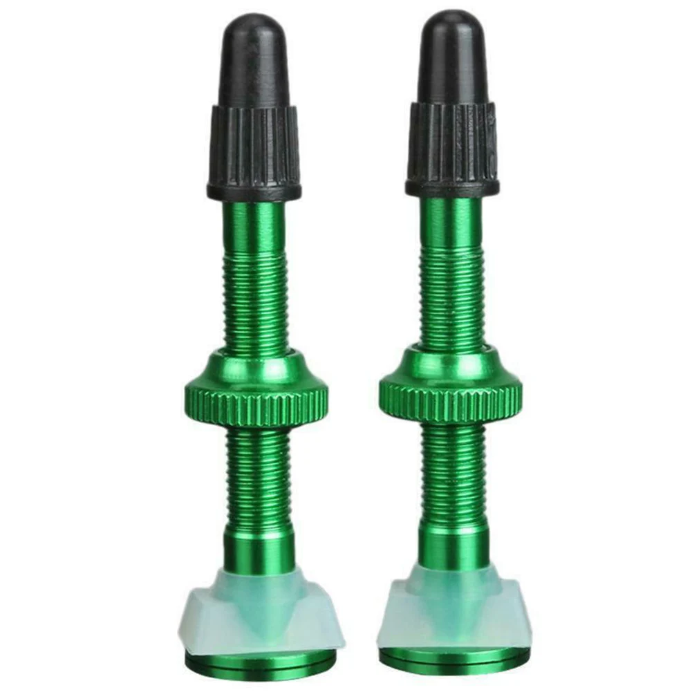 

1 Pair Tubeless Riding Bicycle Aluminum Alloy Stem Mountain Bike 40mm Outdoor Tire Ultra-light Parts Core Extender