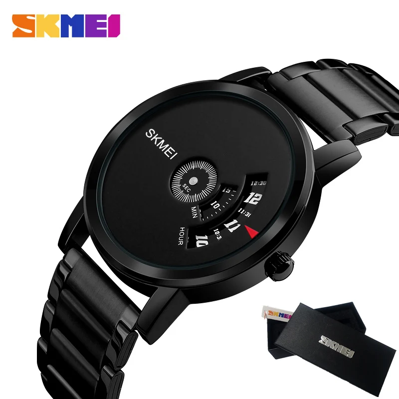 

2018 Mens Watches Top Luxury Brand SKMEI Military Sports Watches Quartz Hour Clock Male Full Steel Watch Man Relogio Masculino