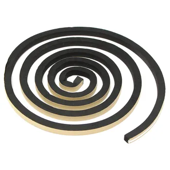 

2m EPDM Self Adhesive Foam Sealing Tape Strip Draught Excluder EPDM Rubber Three Sizes Thickness 10mm For Door Window Seal Strip
