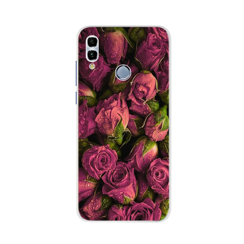 Чехол для Huawei Honor 10 Lite мягкий силиконовый чехол 6 21 дюйма милый телефона|Бамперы| |
