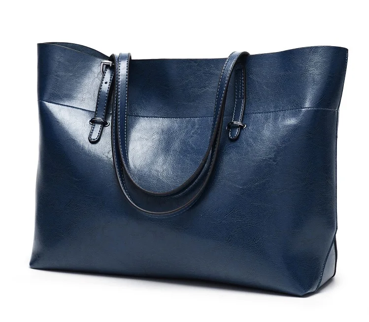 Сумка из натуральной кожи, сумки в винтажном стиле, женская кожаная сумка, высокое качество, повседневные женские сумки, Вместительная женская сумка на плечо C832