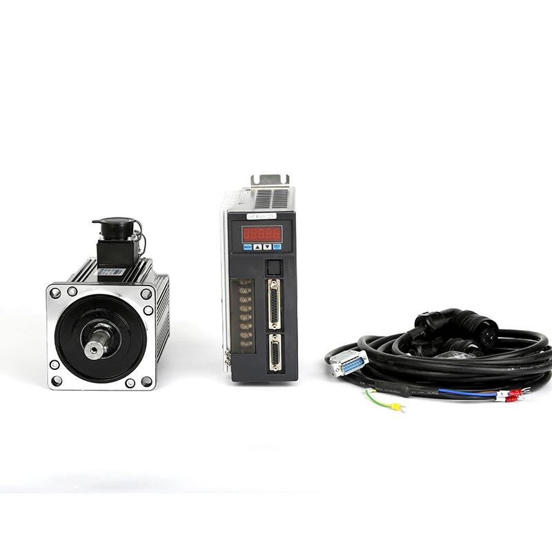 Motors & Parts With Shielded Cable 90STM02430 220V 750W AC Servo motor 3000RPM 2.4 N.M 0.75KW