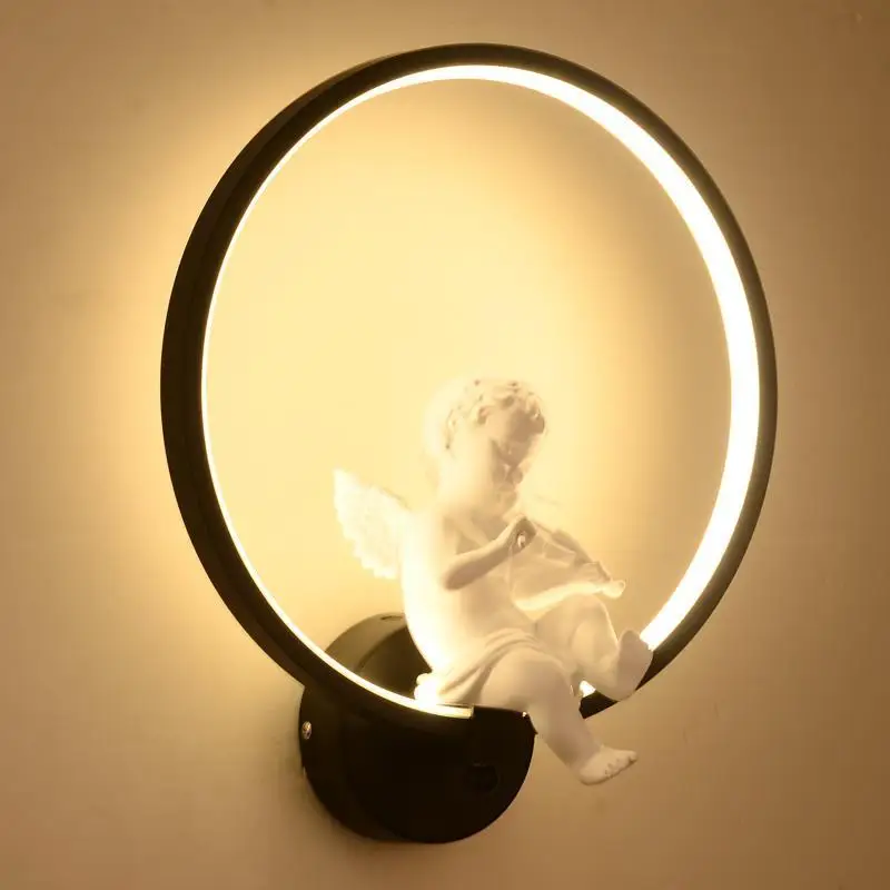 Ванная комната Светильник росписи Interieur Lampara Arandela Wandlamp аппликация Murale