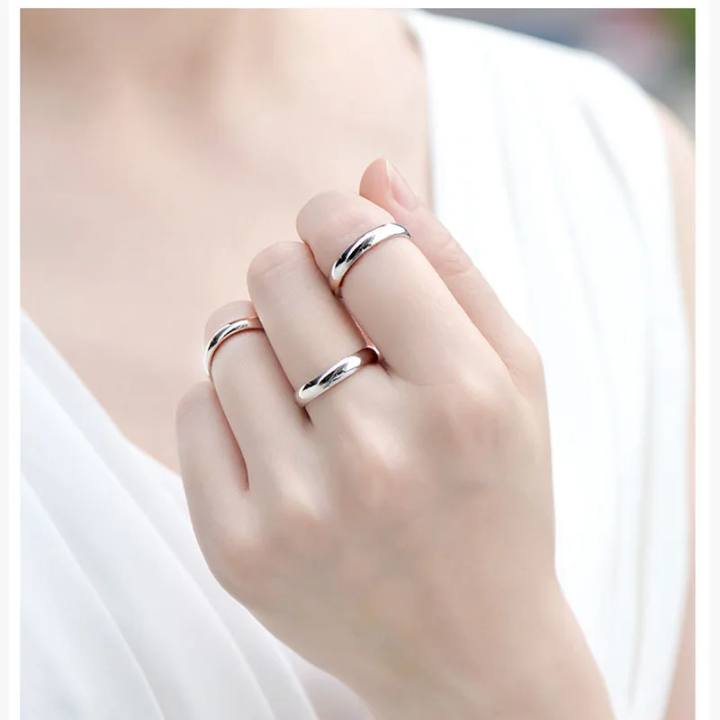 

Simple Ring 4mm/6mm high quality fashion ring for man and woman ring