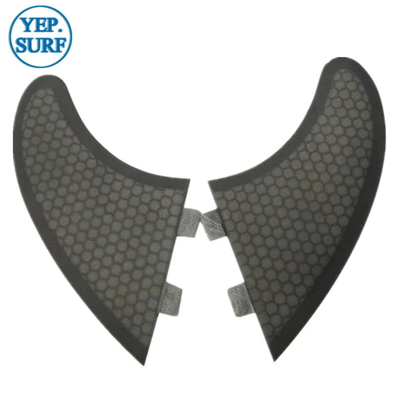 

FCS TWIN FIN Surfboard Fins TWIN FIN black color quillas surf fins