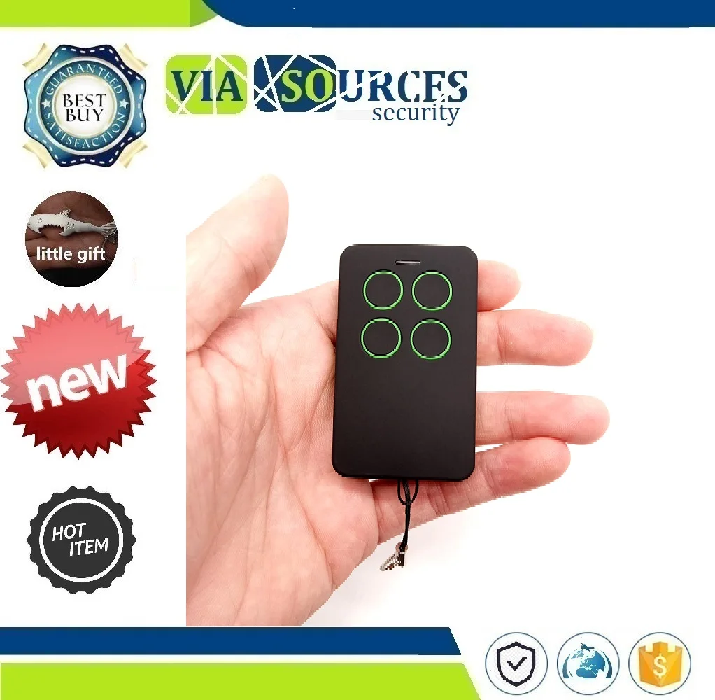 

Remotes with fixed and rolling code frequency from 280 to 868 MHz 4 channel multi Frequency remote control a replacement