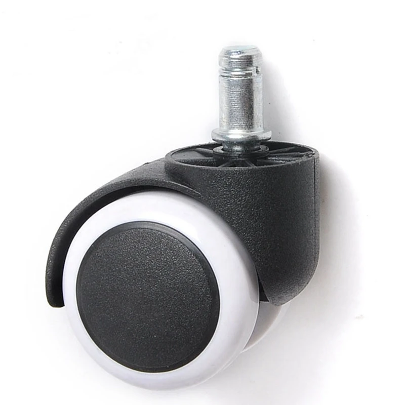 

5pcs 2 inch Multifunctional Chair Caster Wheel Swivel Environmental Office Home Chair Replacement Protect Rubber Wooden Floor