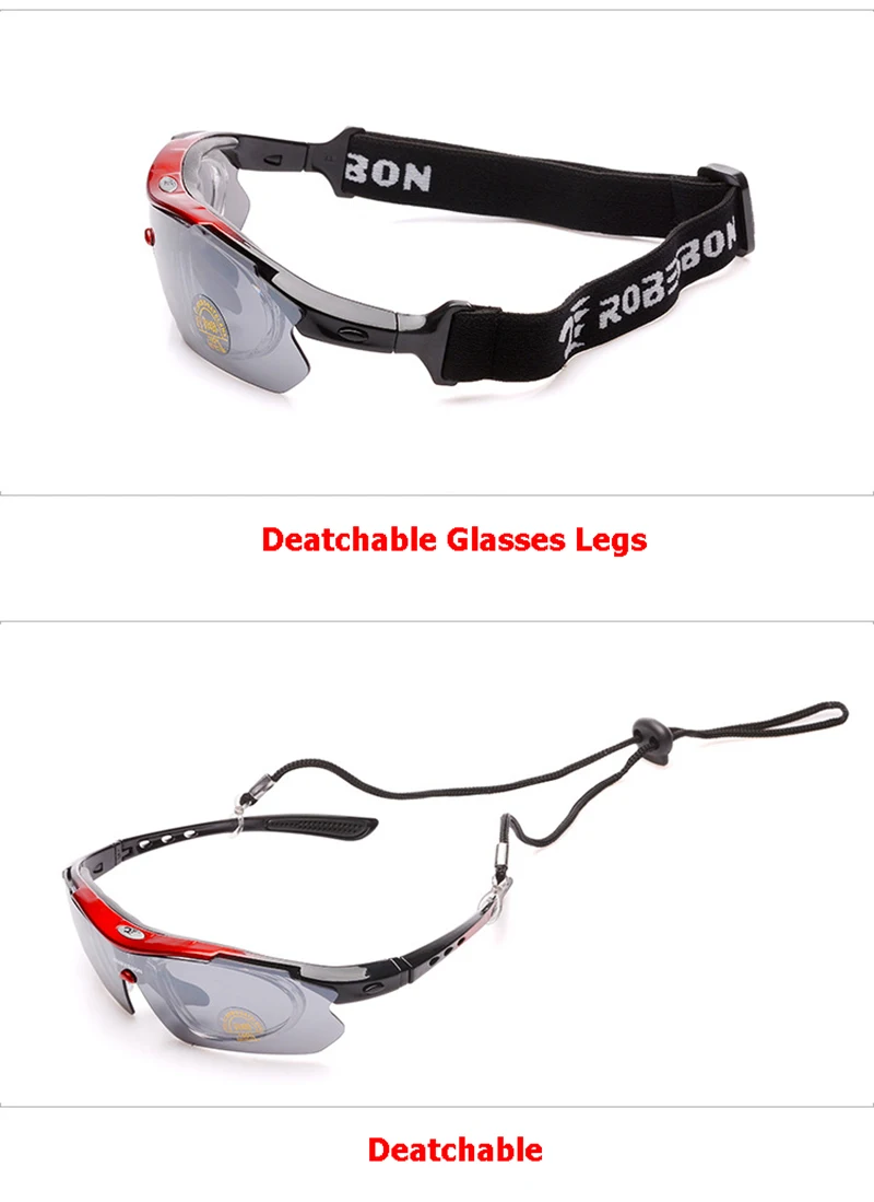 UV400 Bicycle Glasses Men Women Outdoor Sports Sunglasses with 5 Lens Mountain Road Bike MTB Running Fishing Occhiali AC0201 (3)