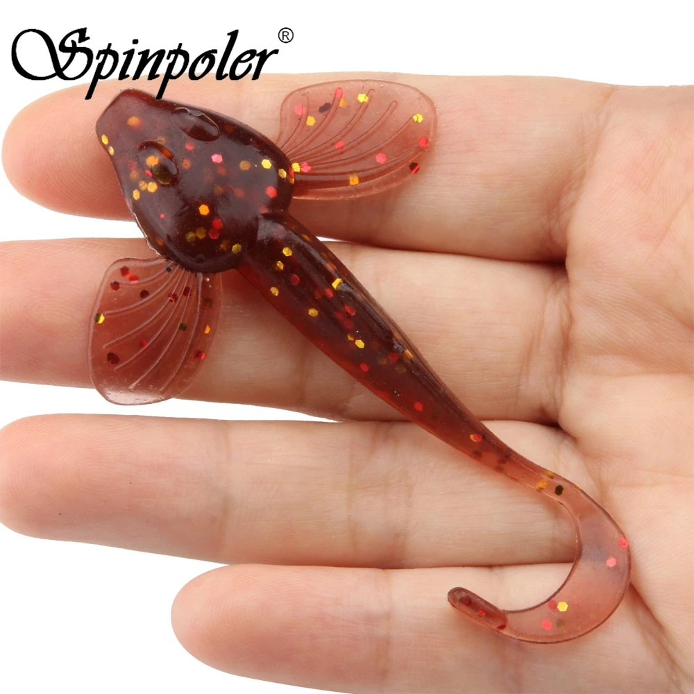 Новая мягкая силиконовая приманка Spinpoler 6 шт./лот профессиональная Мягкая на щуку