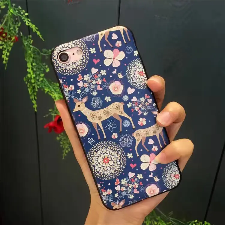 Лабиринт чехол для iPhone 6/7 Рельеф Живопись Мультфильм Винтаж 6 Plus/7 Plus |