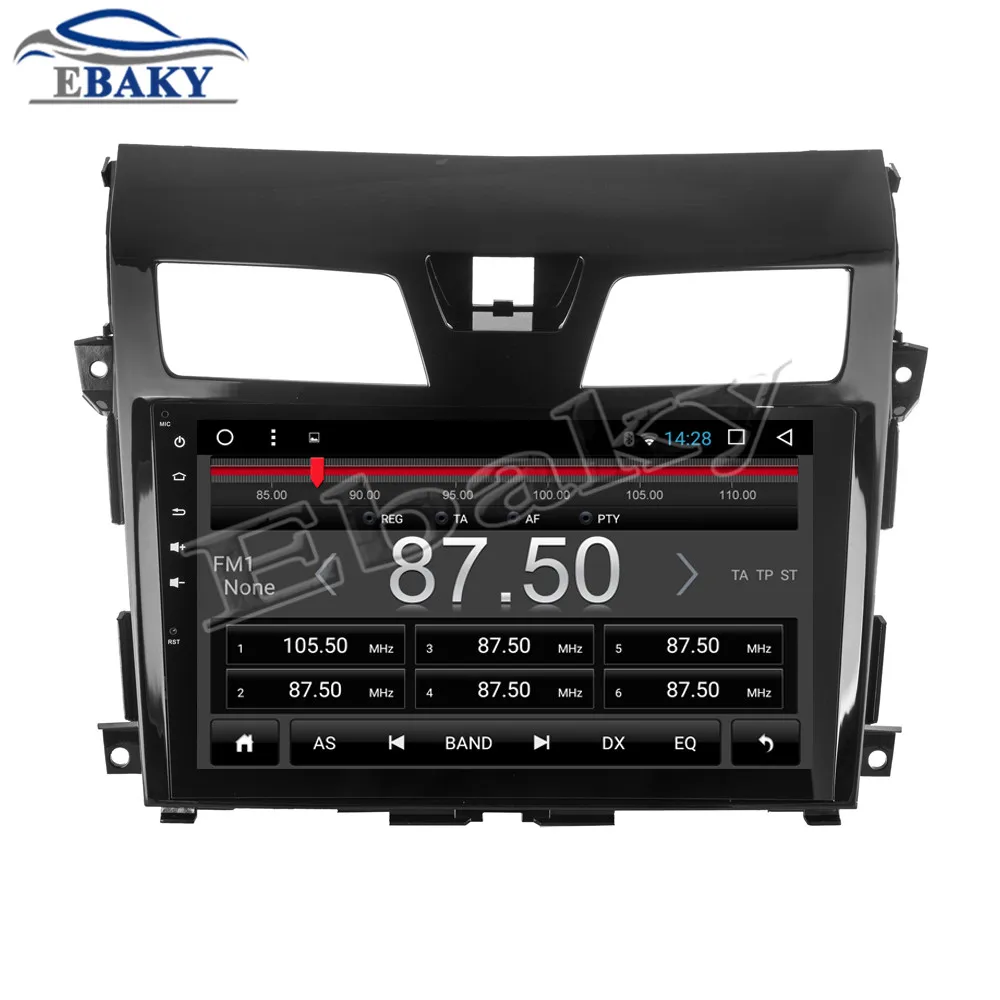 Discount NaviTopia 10.1inch 1GB/2GB RAM Quad Core/Octa Core Android 7.1/8.1 Car DVD Radio for Nissan Teana 2013 2014 2015 2016 GPS/wifi 14