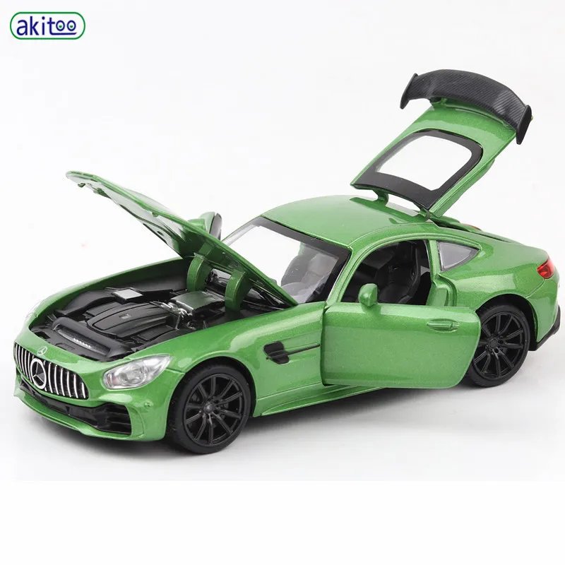 Akitoo Mercedes Benz GT супер спортивная модель автомобиля Игрушечная из сплава звук и свет