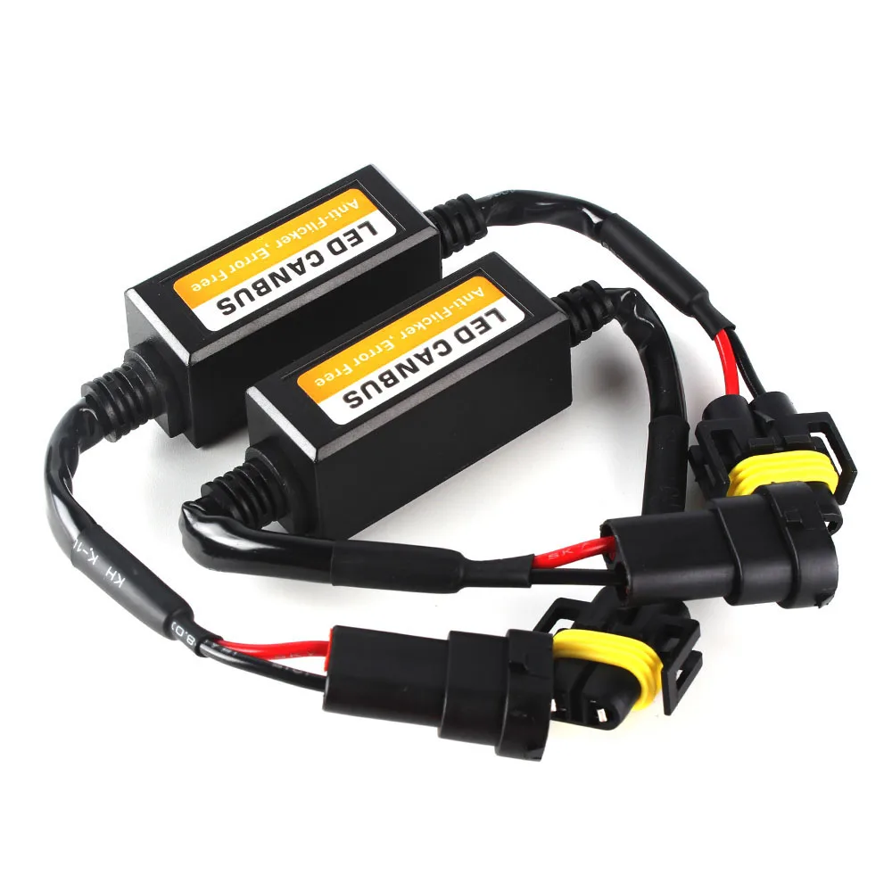 

Car Lights CAN-bus Decoder for H8 H9 H11 LED Headlights DRL Lamps