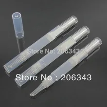 5 ML transparente tubo de plástico brillo de labios o lápiz cosmético o nail art pen embalaje cosmético