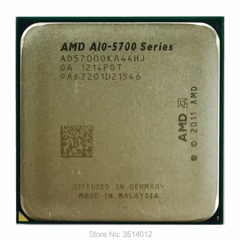 AMD A10-Series A10-5700 A10 5700 A10 5700K 3,4 ГГц Quad-Core Процессор процессор AD5700OKA44HJ гнездо FM2