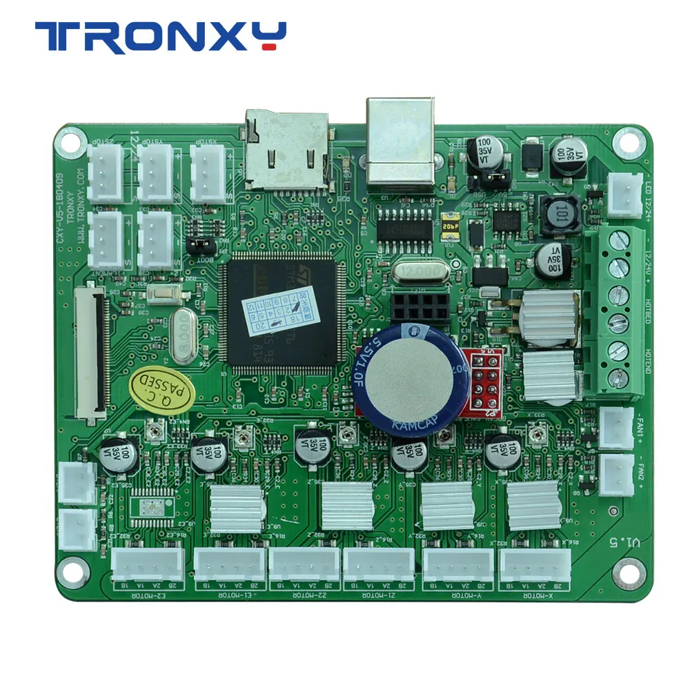 TRONXY 3d принтер X5S серия, системная плата sd-карта ЖК-экран 110*90*28