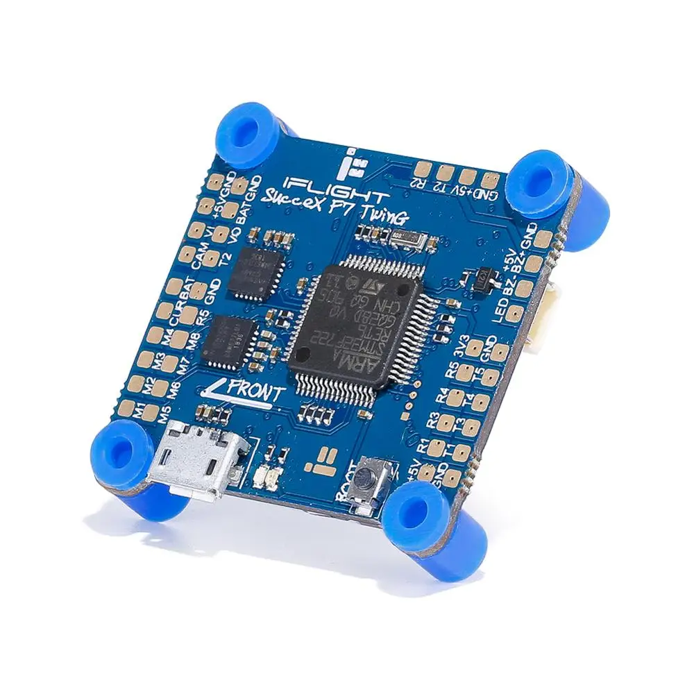 Контроллер полета iFlight sucex F7 TwinG V2.1 STM32F405R6T6 Dual ICM20689 SPI/OSD/Blackbox/Beeper/BEC для FPV RC racing