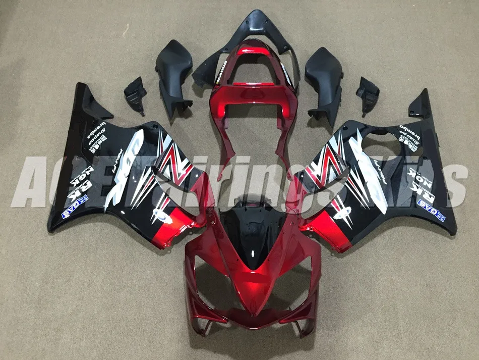 

New Bodywork ABS fairings Kits Fit for HONDA Injection molded CBR 600 F4i FS 01 02 03 CBR600 2001 2002 2003 Cool red black