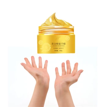 

Wholesale Lasting Moisturizing Hand Mask Gold Collagen Ointment Rejuvenating Repair Whitening Anti-drying Hand Lotion Skin Care
