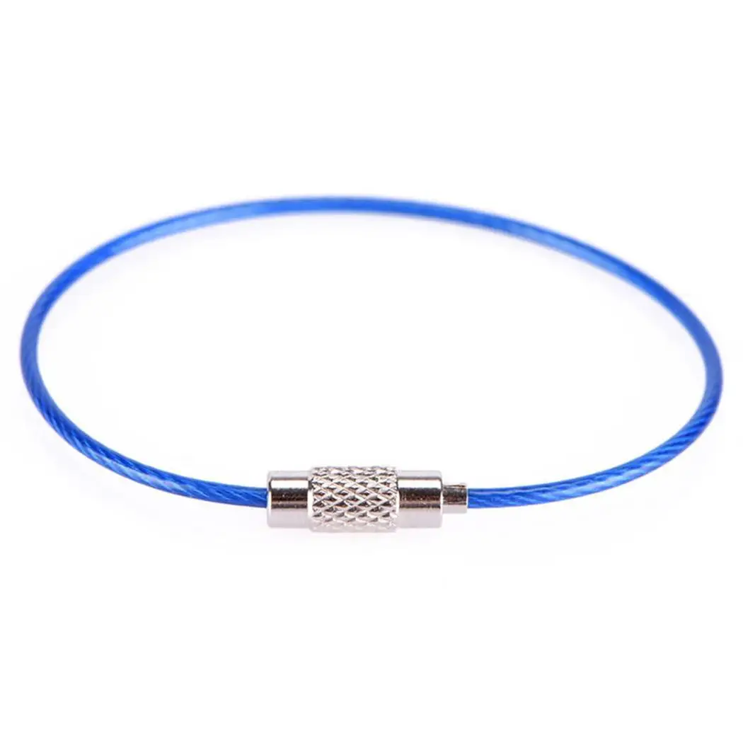 

Multi-function Hang the Flashlight Key Firmly Stainless Steel Cable
