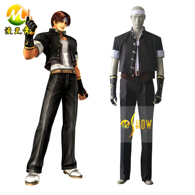 Japanese anime The King of Fighters Kyo Kusanagi Cosplay costume
