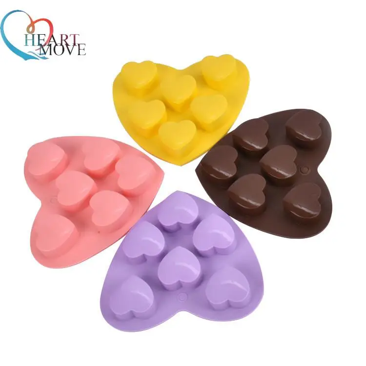 HEARTMOVE новый льда силиконовая форма для кубиков шоколада Fondant (сахарная) Торт Желе