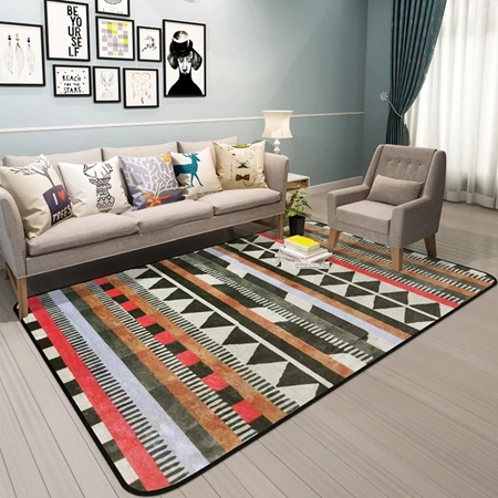 Carpet1 Марокканский этнический геометрический килим, мягкие ковры и коврики для спальни, гостиной, прикроватное одеяло, детский коврик для Кабинета - Цвет: Carpet1