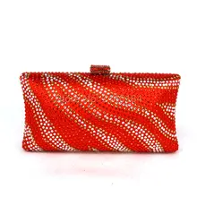 Braut Roten Abendtasche Frauen Pfirsich Herz Diamant Tag Kupplung Geldbörse Hochzeit Umhängetasche Handtasche kupplung partei taschen 07